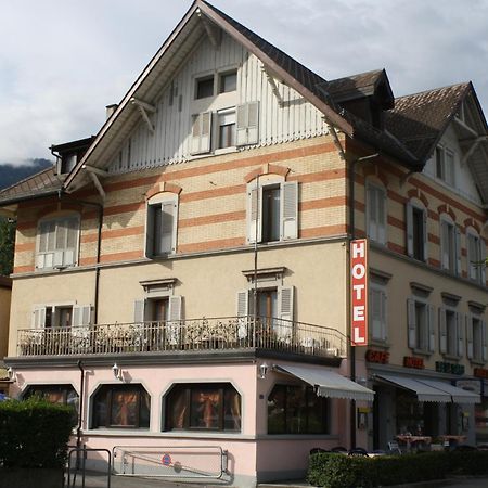 Hotel De La Gare Monthey Exterior photo
